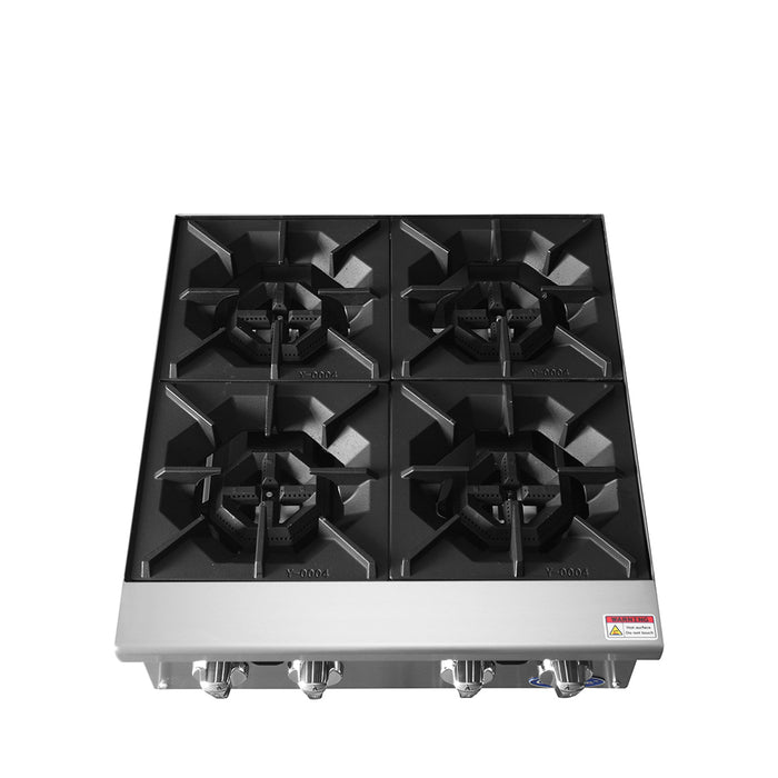 ACHP-4 — 24″ Four (4) Burner Hot Plate