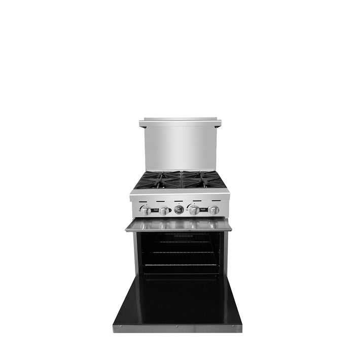 AGR-4B — 24″ Gas Range with Four (4) Open Burners