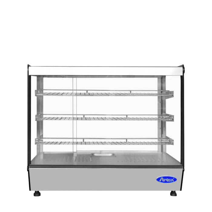 CHDS-53 — Countertop Heated Square Display Case (5.3 cu ft)