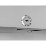 MCF8724GR — Black Cabinet Three (3) Glass Door Merchandiser Cooler