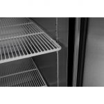 MCF8721ES — Black Cabinet Two (2) Glass Door Merchandiser Freezer