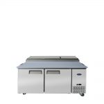 MPF8202GR — 67″ Refrigerated Pizza Prep. Table