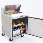 MSF8301GR — 27″ Refrigerated Standard Top Sandwich Prep. Table