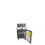 MSF8301GR — 27″ Refrigerated Standard Top Sandwich Prep. Table