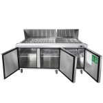 MSF8304GR — 72″ Refrigerated Standard Top Sandwich Prep. Table