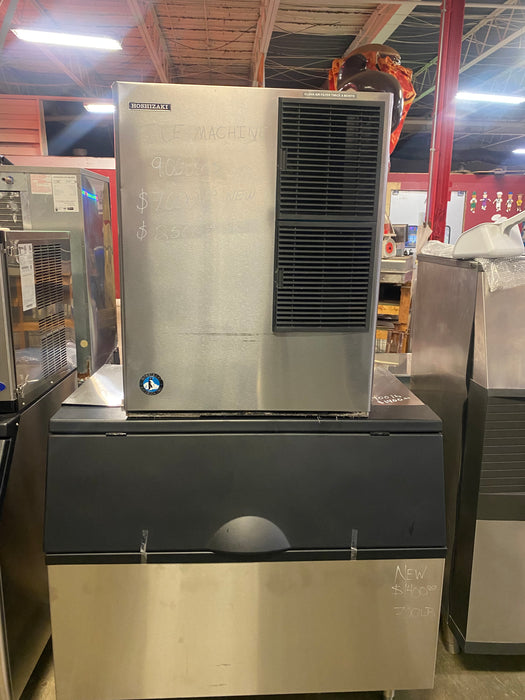 Used Hoshizaki KM-901MAH, Crescent Cuber Icemaker, Air-cooled