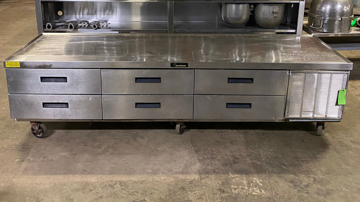 Used Delfield 100" Chef Base (New Compressor!)