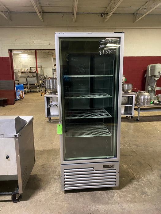 Used Minusforty 1-door Glass Beverage Cooler