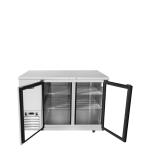SBB59GGRAUS1 — 59″ Shallow Depth Back Bar Cooler with Glass Doors