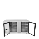 SBB69GGRAUS1 — 69″ Shallow Depth Back Bar Cooler with Glass Doors